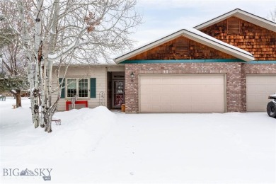 What a great opportunity! A beautiful SINGLE LEVEL end unit on Bridger Creek Golf Course in Montana - for sale on GolfHomes.com, golf home, golf lot