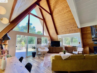 Rare location! Beautiful mid-century modern A-Frame home tucked on Pine Mountain Lake Country Club in California - for sale on GolfHomes.com, golf home, golf lot