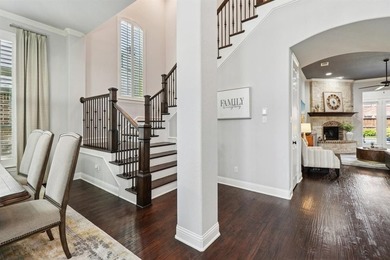 Casual elegance meets resort-style living in this stunning on The Tribute At the Colony in Texas - for sale on GolfHomes.com, golf home, golf lot