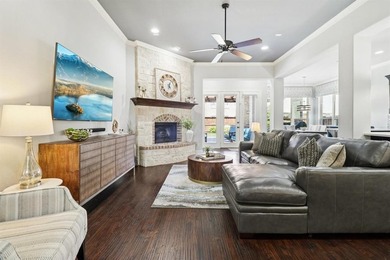 Casual elegance meets resort-style living in this stunning on The Tribute At the Colony in Texas - for sale on GolfHomes.com, golf home, golf lot