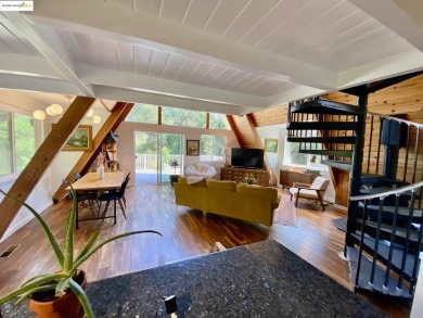 Rare location! Beautiful mid-century modern A-Frame home tucked on Pine Mountain Lake Country Club in California - for sale on GolfHomes.com, golf home, golf lot