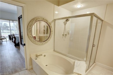 Beautiful long views of golf and tee box from your screened on Wyndemere Country Club in Florida - for sale on GolfHomes.com, golf home, golf lot