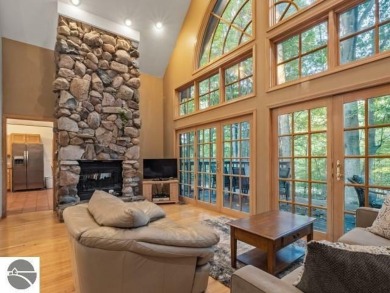 Harness the natural light in this 3 bedroom resort home located on Shanty Creek Golf Course in Michigan - for sale on GolfHomes.com, golf home, golf lot