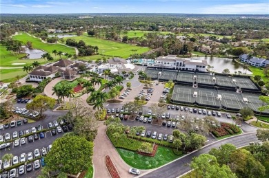 Beautiful long views of golf and tee box from your screened on Wyndemere Country Club in Florida - for sale on GolfHomes.com, golf home, golf lot