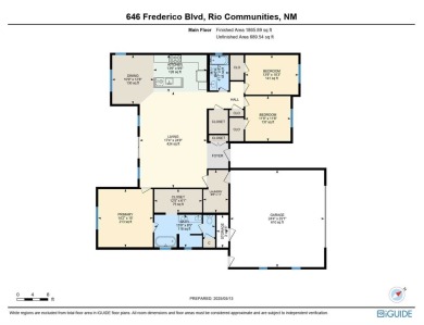 NEW BUILD in Rio Communities! This well-planned 3 bed, 2 bath on Tierra Del Sol Golf Course in New Mexico - for sale on GolfHomes.com, golf home, golf lot