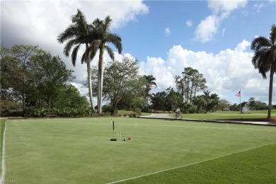 Beautiful long views of golf and tee box from your screened on Wyndemere Country Club in Florida - for sale on GolfHomes.com, golf home, golf lot