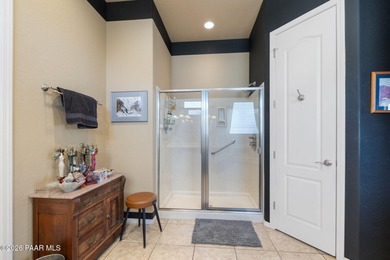 Discover refined single-level living in the prestigious enclave on Prescott Lakes Golf and Country Club in Arizona - for sale on GolfHomes.com, golf home, golf lot