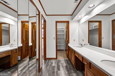 Tucked into the heart of Peachtree City, this home has been on Canongate At Flat Creek Club in Georgia - for sale on GolfHomes.com, golf home, golf lot