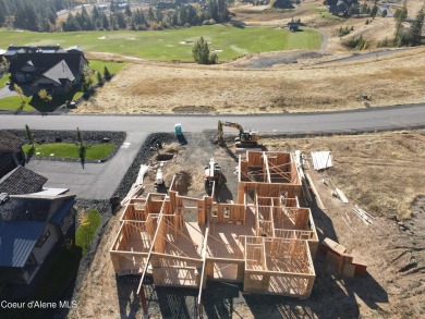 NEW MOUNTAIN MODERN HOME UNDER CONSTRUCTION AT CDA NATIONAL on CDA National Golf Course in Idaho - for sale on GolfHomes.com, golf home, golf lot