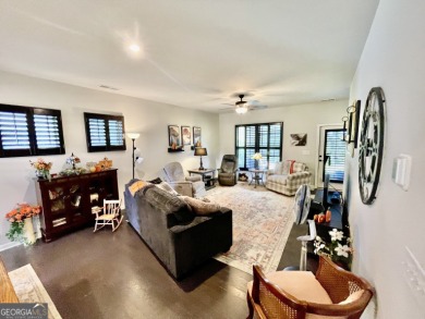 Gorgeous breathtaking scenery from your cozy covered back patio on Chateau Elan Golf Club  in Georgia - for sale on GolfHomes.com, golf home, golf lot
