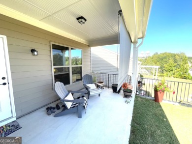 Gorgeous breathtaking scenery from your cozy covered back patio on Chateau Elan Golf Club  in Georgia - for sale on GolfHomes.com, golf home, golf lot