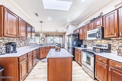Sought after Sycamore model! Fantastic bright gourmet kitchen on Desert Springs Golf Course in Arizona - for sale on GolfHomes.com, golf home, golf lot