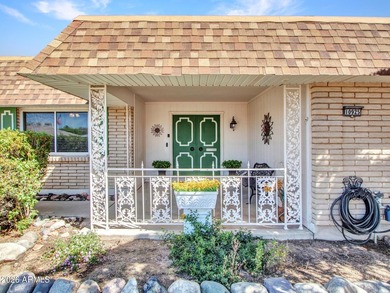 Welcome to your updated retreat in Sun City! This charming 2-bed on Sun City Lakes West and East in Arizona - for sale on GolfHomes.com, golf home, golf lot