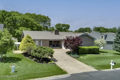 True gem of a home that is an all brick rancher  with 2096 sq ft on Toqua Golf Course - Loudon County in Tennessee - for sale on GolfHomes.com, golf home, golf lot
