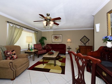 Great 2Br/2 bath on the Lake in a private 55 plus community with on Cypress Lakes Golf Course - West Palm Beach in Florida - for sale on GolfHomes.com, golf home, golf lot