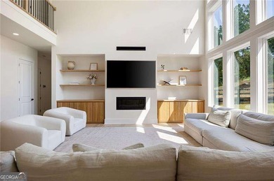 Welcome home to this executive home built by the Toll Brothers on Capital City Club Crabapple in Georgia - for sale on GolfHomes.com, golf home, golf lot