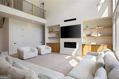 Welcome home to this executive home built by the Toll Brothers on Capital City Club Crabapple in Georgia - for sale on GolfHomes.com, golf home, golf lot