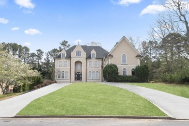 Welcome to a French Provincial oasis nestled in the highly on Canongate At Eagle Watch Golf Club in Georgia - for sale on GolfHomes.com, golf home, golf lot