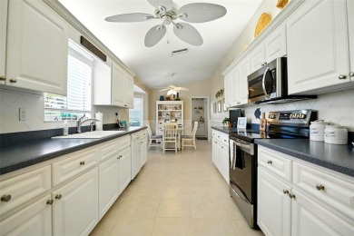 Meticulously Maintained Home with Golf Course Views in 55+ Gated on The Links of Spruce Creek in Florida - for sale on GolfHomes.com, golf home, golf lot