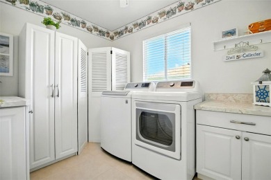 Meticulously Maintained Home with Golf Course Views in 55+ Gated on The Links of Spruce Creek in Florida - for sale on GolfHomes.com, golf home, golf lot