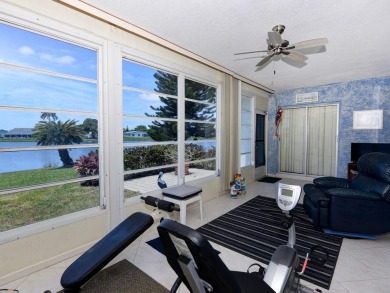 Great 2Br/2 bath on the Lake in a private 55 plus community with on Cypress Lakes Golf Course - West Palm Beach in Florida - for sale on GolfHomes.com, golf home, golf lot