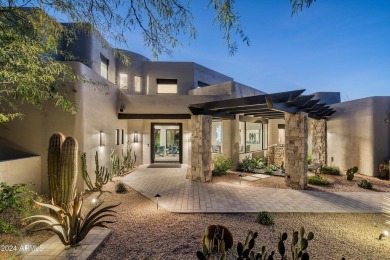 Blending modern zen with desert living, this beautifully rebuilt on Desert Highlands Golf Club in Arizona - for sale on GolfHomes.com, golf home, golf lot