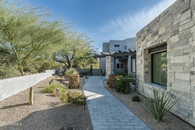 Blending modern zen with desert living, this beautifully rebuilt on Desert Highlands Golf Club in Arizona - for sale on GolfHomes.com, golf home, golf lot