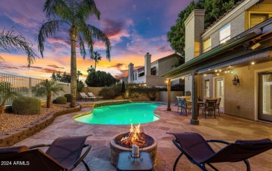 Seize the chance to own an exquisite home nestled alongside the on Arrowhead Country Club in Arizona - for sale on GolfHomes.com, golf home, golf lot
