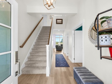 Welcome to this beautiful Craftsman-style home, situated above on Lewis and Clark Public Golf Course in Oregon - for sale on GolfHomes.com, golf home, golf lot