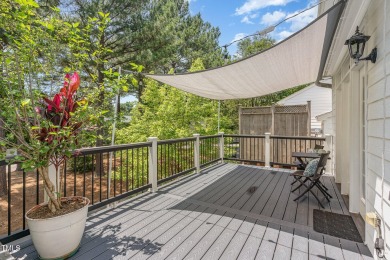 Tree lined street leads you to this Charming 3 bedroom 2.5 bath on Devils Ridge Golf Club in North Carolina - for sale on GolfHomes.com, golf home, golf lot
