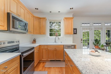 Tree lined street leads you to this Charming 3 bedroom 2.5 bath on Devils Ridge Golf Club in North Carolina - for sale on GolfHomes.com, golf home, golf lot