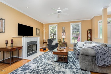Tree lined street leads you to this Charming 3 bedroom 2.5 bath on Devils Ridge Golf Club in North Carolina - for sale on GolfHomes.com, golf home, golf lot