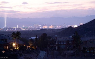 Full Strip & mountain views, yet peacefully nestled in Lake Las on South Shore At Lake Las Vegas in Nevada - for sale on GolfHomes.com, golf home, golf lot