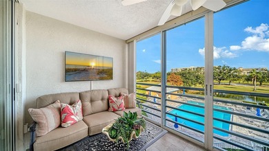 Enjoy sunny, panoramic views across the pool, lakes, and golf on Pinebrook/Ironwood Golf Course in Florida - for sale on GolfHomes.com, golf home, golf lot