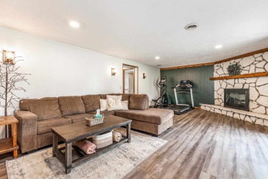 Welcome to this charming ranch-style home overlooking the on Darlington Country Club in Wisconsin - for sale on GolfHomes.com, golf home, golf lot
