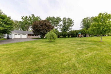 Welcome to this charming ranch-style home overlooking the on Darlington Country Club in Wisconsin - for sale on GolfHomes.com, golf home, golf lot