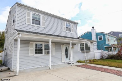 This traditional, split-level home is freshly painted just on The Links At Brigantine Beach in New Jersey - for sale on GolfHomes.com, golf home, golf lot