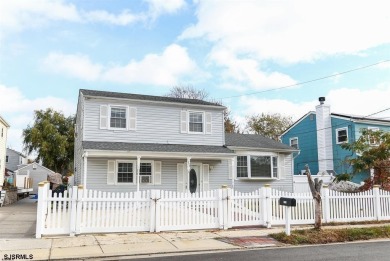 This traditional, split-level home is freshly painted just on The Links At Brigantine Beach in New Jersey - for sale on GolfHomes.com, golf home, golf lot