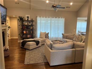 Located in a quiet, family-friendly neighborhood, this home is on Stonebridge Meadows Golf Club in Arkansas - for sale on GolfHomes.com, golf home, golf lot