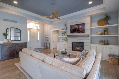 Welcome home to this stunning reverse 1.5-story patio villa on Shadow Glen Golf Club in Kansas - for sale on GolfHomes.com, golf home, golf lot