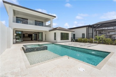 Introducing the exquisite custom Costa Rio, a masterpiece of on Miromar Lakes Golf Club in Florida - for sale on GolfHomes.com, golf home, golf lot