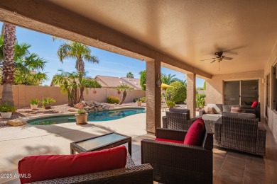 You hit the TRIFECTA! CASITA, POOL & GOLF CART PARKING in this on Oakwood Golf Club  in Arizona - for sale on GolfHomes.com, golf home, golf lot