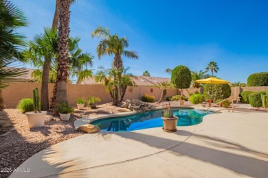 You hit the TRIFECTA! CASITA, POOL & GOLF CART PARKING in this on Oakwood Golf Club  in Arizona - for sale on GolfHomes.com, golf home, golf lot