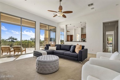 Set against open desert and expansive view corridors, this Toll on Mirabel Golf Club in Arizona - for sale on GolfHomes.com, golf home, golf lot