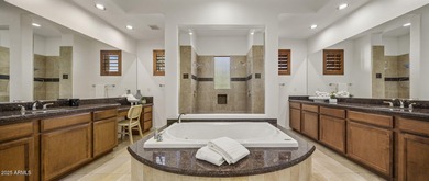 Set against open desert and expansive view corridors, this Toll on Mirabel Golf Club in Arizona - for sale on GolfHomes.com, golf home, golf lot