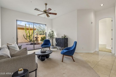 Set against open desert and expansive view corridors, this Toll on Mirabel Golf Club in Arizona - for sale on GolfHomes.com, golf home, golf lot