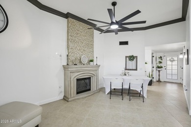 Well maintained 2 bedroom, 2 bathroom townhome offering 1,379 sq on Sun City Lakes West and East in Arizona - for sale on GolfHomes.com, golf home, golf lot