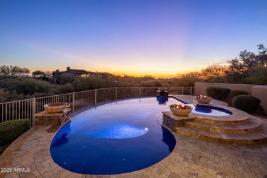 Set against open desert and expansive view corridors, this Toll on Mirabel Golf Club in Arizona - for sale on GolfHomes.com, golf home, golf lot