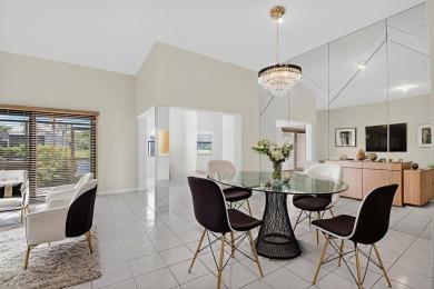Nestled within a gated community, this 3 bedroom 2.5 bath on Boca Delray Golf and Country Club in Florida - for sale on GolfHomes.com, golf home, golf lot