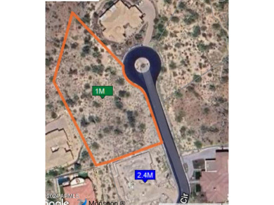 SITUATED ON 1.28 ACRES THIS BEAUTIFUL HILL SIDE CUL DE SAC  LOT on Las Sendas Golf Club in Arizona - for sale on GolfHomes.com, golf home, golf lot